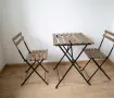 Сгъваема маса с два стола - TÄRNÖ Ikea, снимка 1