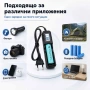 Зарядно устройство дисплей за литиево йонни батерии 18650 16340 26650, снимка 7