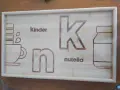 Бамбукова масичка за легло Kinder&Nutella, снимка 2