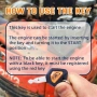 Нов Програмируем ключ Kubota 459A RC411-53933 RC461-53930 за мини багер, снимка 3