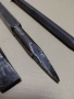 Комплект Соц Стари Ръчно Ковани Каменоделски Клинове Секачи 3.250кг. НОМЕР 1845., снимка 8