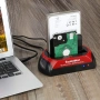 Tccmebius TCC-S867-DE Докинг станция за твърди дискове – SATA и IDE, USB 2.0, 2.5" и 3.5" HDD/SSD, снимка 2