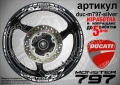 Ducati Monster 797 кантове + надписи за джанти, снимка 4