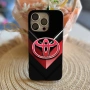 Силиконов калъф за iPhone с лого TOYOTA, снимка 8