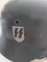 WW2-Две стоманени военни бойни каски,руска модел 1939/немска SS,М35-втора световна война, снимка 11