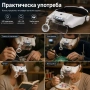 Мощна професионална увеличителна лупа за глава часовникарска с лед осветление лампа бродиране шиене, снимка 3