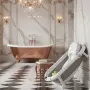 Сгъваема бебешка вана с термометър и възглавница, снимка 7