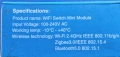 Shelly 1 Gen3 Wi-Fi реле модул и SM-WIFI-S08-16 A 1 канален WiFi комутационен модул

, снимка 8