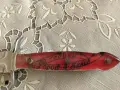 Стар нож със две остриета от двете страни нов , снимка 5