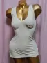 2XL Моделиращ потник от микрофибър в цвят телесен, снимка 1