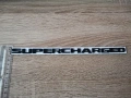 черен надпис Supercharged, снимка 3