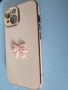 Нов силиконов дамски кейс за Apple iPhone 15, iPhone 14 - розов цвят, снимка 9
