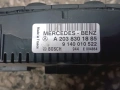 панел климатроник мерцедес w203 , A2038301885 , 9140010522 , A 203 830 18 85 , 9 140 010 522, снимка 2