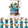 Toy story Играта на играчките 25 броя Happy birthday декорация торта мъфини кексчета, снимка 3