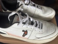 Продавам Cruyff Endorsed Tennis sneakers in a white colorway with orange and black accents, снимка 4