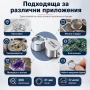 Бижутерска сгъваема мини джобна ръчна увеличителна лупа 30X злато часовникари бижута професионална, снимка 3