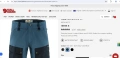 FJALLRAVEN Keb shorts - мъжки къси панталони, размер 46 (S), снимка 2