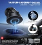 Нова MagSafe стойка за кола 15W безжично зарядно 360° за iPhone Samsung телефон, снимка 4