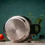 Тенджера под налягане Rosberg R51311A7, 7 литра, 2 капака, Индукция, Трислойно дъно, Инокс, снимка 8