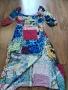 DESIGUAL Midi dress with animal print - страхотна рокля Л, снимка 9