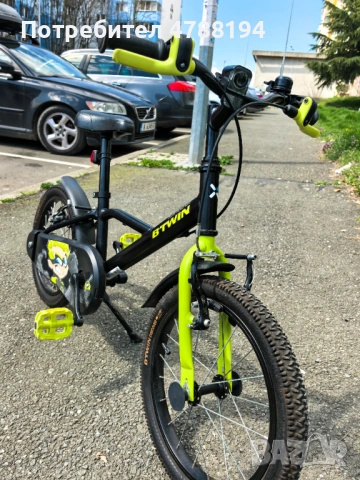 Детски велосипед B'Twin 500 Dark, снимка 2 - Велосипеди - 54097722