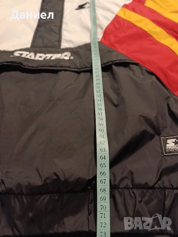 Starter color block half zip retro jacket , снимка 8 - Якета - 54358765