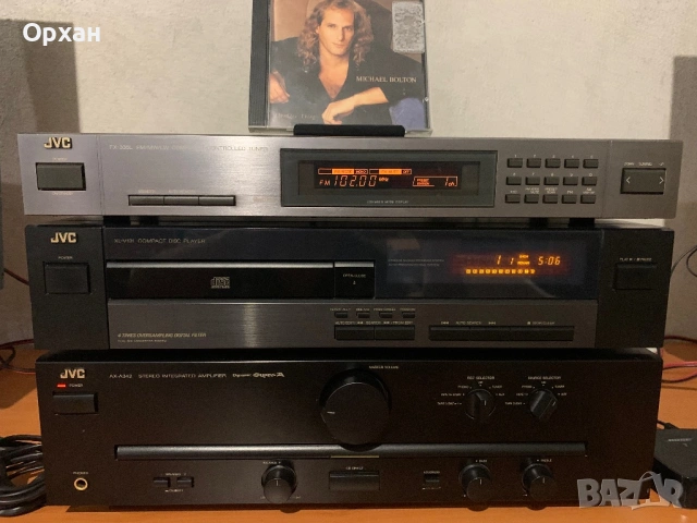 Продавам Hi-Fi система JVC – Като нова (Made in Japan)