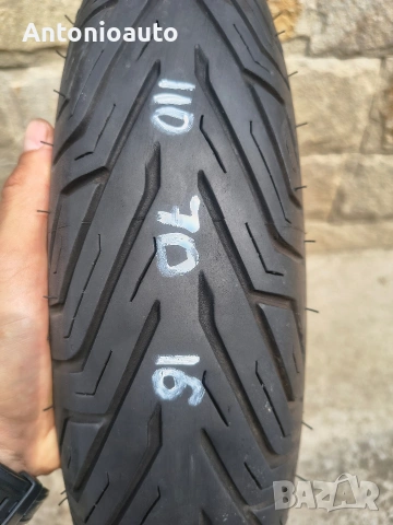 110 70 16 michelin city grip предна гума скутер гуми, снимка 4 - Гуми и джанти - 55121969