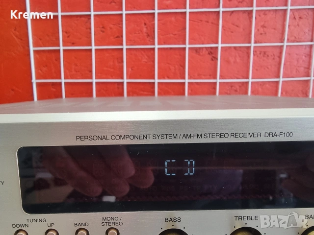 RECEIVER +CD DENON DRA-F100