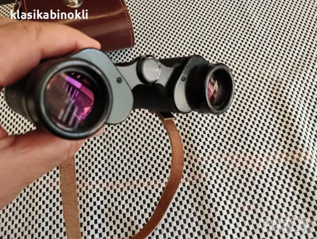 ТОП Бинокъл Carl Zeiss Jena-JENOPTEM MULTI COATED-8 х 30W--Като НОВ, снимка 8 - Екипировка - 55657899