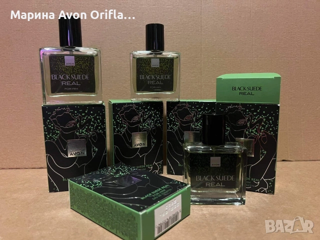 Black Suede Real Avon мъжка тоалетна вода 30 мл