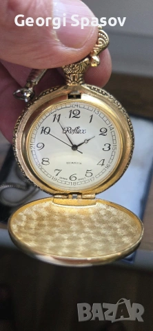Мъжки джобен кварцов часовник, снимка 3 - Мъжки - 54410652
