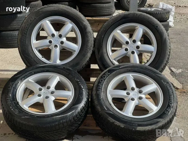 5х114.3 17 Цола Джанти Hyundai Kia Santa Fe Sorento Кия Хюндай ЕТ 47 J 7 Централен отвор 67.1 Гумите, снимка 3 - Аксесоари и консумативи - 54010768