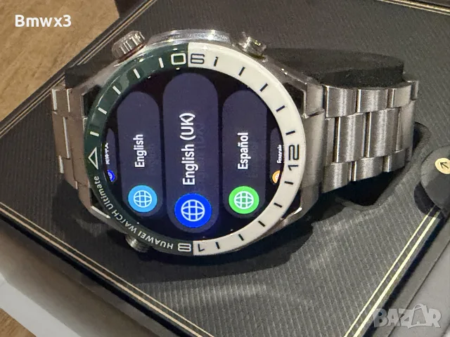 Гаранционен HUAWEI watch ultimate Green, снимка 6 - Смарт часовници - 55476765