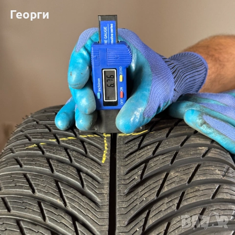 Комплект 4броя Michelin Pilot Alpin 245/40 R19 98V DOT3816| Джанти AMG 8Jx19H2 ET43 A2134012000| Гум, снимка 6 - Гуми и джанти - 54862282