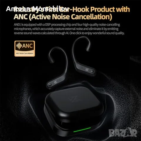 Bluetooth модул CCA KZ AN01 LDAC ANC Bluetooth 5 4 заIEM, снимка 4 - Bluetooth слушалки - 55298521