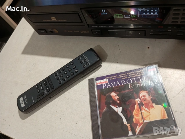 ВЪРХОВ Модел CD ПЛЕЙЪР SONY CDP-990 , снимка 13 - Аудиосистеми - 54083866