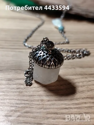 Дамско колие с естествени камъни , снимка 2 - Бижутерийни комплекти - 55600092