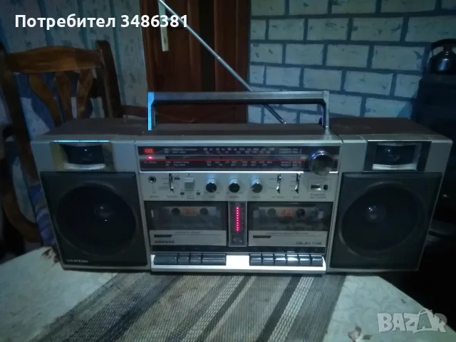 SIEMENS CLUB 776 (SANYO)?, снимка 2 - Радиокасетофони, транзистори - 55326759