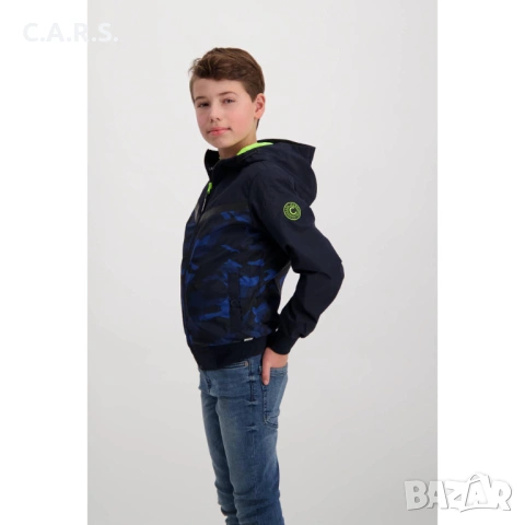 НОВО Яке Cars Jeans "DULLHAM" Water Repellent Navy, снимка 2 - Детски якета и елеци - 54616824