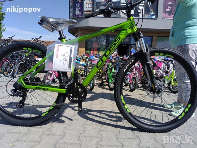 CROSS Велосипед 27.5" GRX 7 mdb зелен