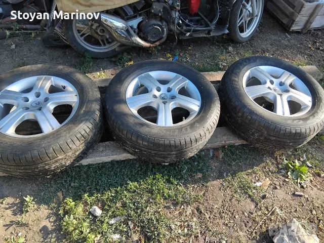 Продавам 4 броя Алуминиеви Джанти с Гуми RCD Germany 5x112 - 255/60/R17 