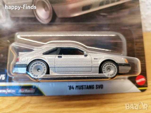 Hot Wheels `84 Mustang SVO Car Culture, снимка 2 - Колекции - 54444963