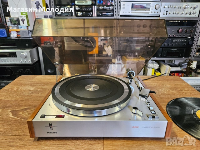 Грамофон Philips GA-202 Electronic (След профилактика + Нова доза и игла) – Made in Holland, снимка 15 - Грамофони - 54750527