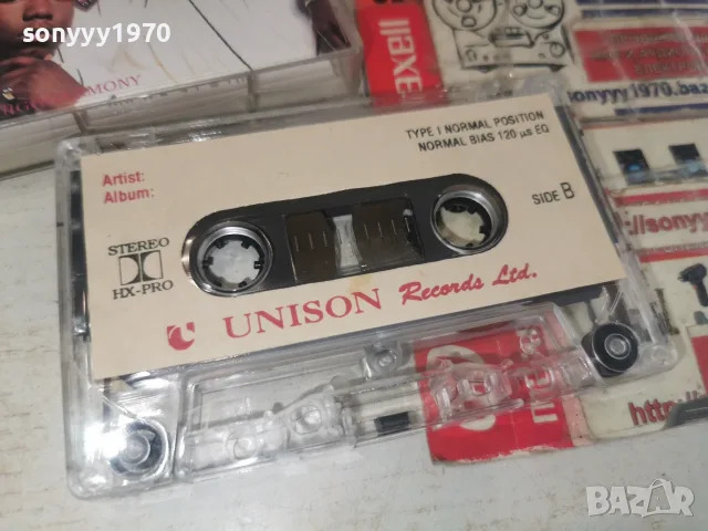 BOYZ II MEN UNISON TAPE 1008261853H2E7R, снимка 2 - Аудио касети - 55617681