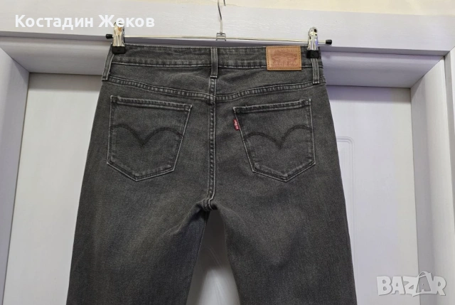 Дамски оригинални дънки. Като нови. Levi's 712 SLIM , снимка 4 - Дънки - 54477489