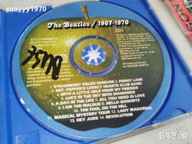 THE BEATLES X2 CD-ВНОС GERMANY 2805261849H2E6R, снимка 3 - CD дискове - 54702876