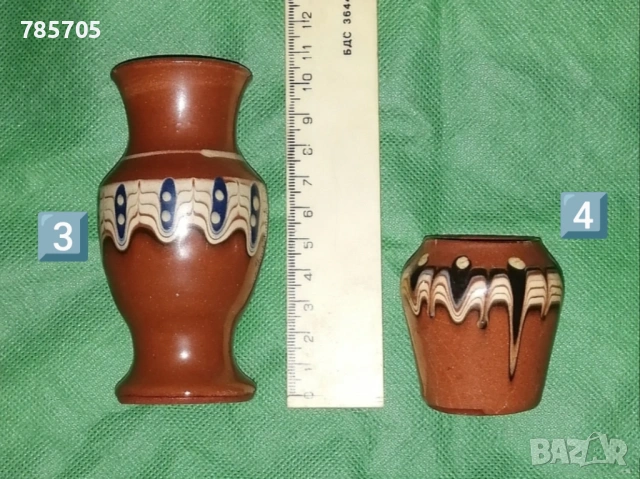 Вазички от соца ЛОТ, снимка 3 - Антикварни и старинни предмети - 54482041