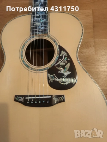 Изцяло солидна лютиерска акустична китара , снимка 3 - Китари - 54288268