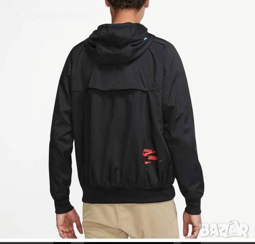 Мъжко горнище (ветровка) NIKE, снимка 2 - Якета - 54391748